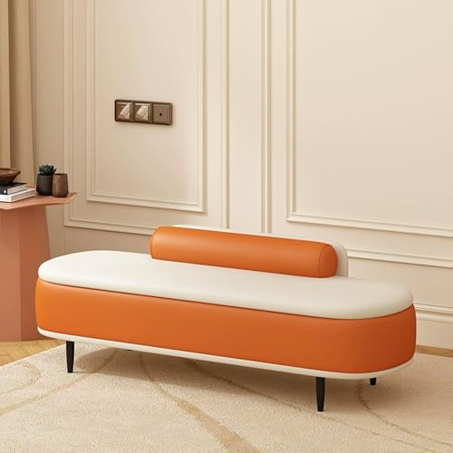 DSEWTEZXI Moderno Banco Zapatero almacenaje tapizado con Asiento, Sala de Estar Banco-Zapatero con Asiento, banquetas Dormitorio baul almacenaje, banqueta Mueble Zapatero Entrada, reposapies Sofa.