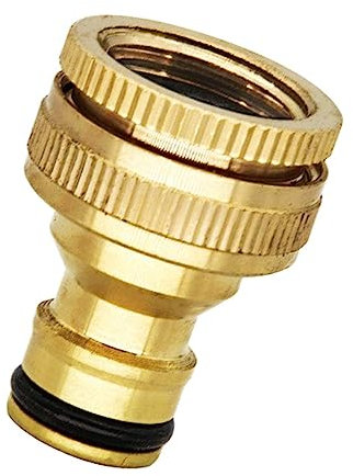 FGDTREE 1/2 3/4 Brass Garden Water Adapter 3/4'' Thread Faucet Quick Connector Hose Water Washing Machine Fitting