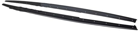 Auto Seitenschweller Für 3er Für F30 Für M Für Sport 2012–2018, Mattschwarzer PP-Kunststoff-Seitenrock Auto Seitenschürze