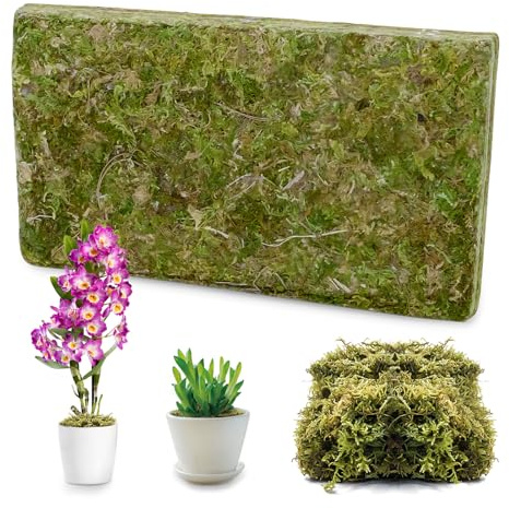 200 g premium naturliga material, naturlig långfiber hög vattenabsorptionsförmåga för terrarier reptiler, ren textur för trädgårdsodling