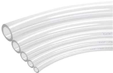 Tuyau pneumatique en polyuréthane, 1 pièce, 4 mm, 6 mm, 8 mm, 10 mm, 12 mm, disponible en longueurs de 1 m, 2 m, 5 m, 10 m et 20 m.(Transparent,20M_OD 10MM XID 6.5MM)
