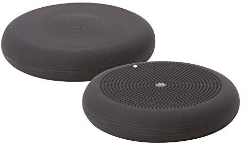 Togu Dynair Ballkissen (Das Original), XXL, Schwarz, Level 4, Balancekissen, Sitzkissen, Yogakissen