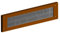 STORMGUARD 06SR0150000B Internal PVC Letter Box Brush Cover-Brown, Aluminium, Dimensions 335mm x 75mm