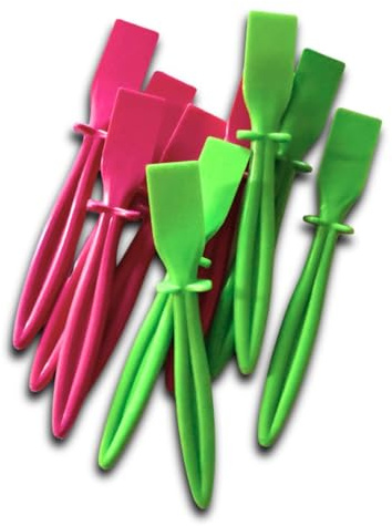Proops 10 Plastic PVA Glue Spreaders 5 x Pink & 5 x Green (S7300). Free UK Postage