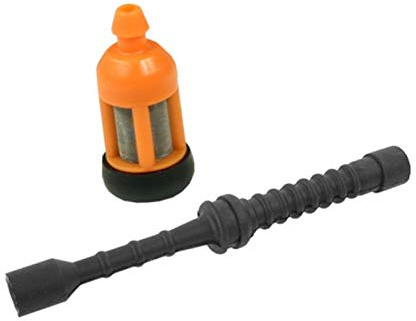 Sägenspezi Kraftstoffschlauch altes Modell + Benzinfilter/Sägenspezi Kraftstofffilter Set passend für Stihl 024