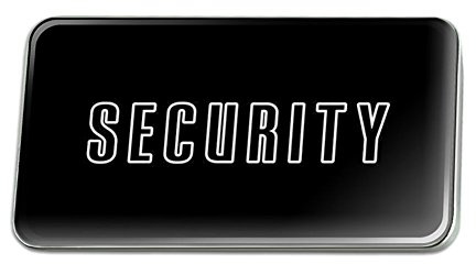 GRAPHICS & MORE Security Metal Rectangle Lapel Hat Pin Tie Tack Pinback