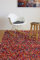 floor factory Moderner Teppich Confetti 160x230cm - bunter, handgewebter Teppich aus 100% recycelter Sari Baumwolle
