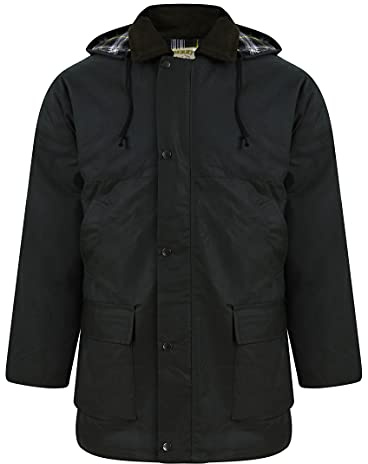 Countryman Waxberry Cotton Wax Padded Jackets (Olive, M)