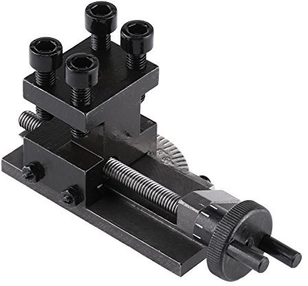 Walfront Mini-Drehmaschine Werkzeughalter Drehmaschine Kreuzschlitten Unimat 3 Zubehör Drehwinkel-Werkzeughalter Elektrowerkzeuge für Sieg C0 Mini-Drehmaschine