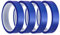 LUTER 4 Uds Cintas de Transferencia de Calor, Cinta de Alta Temperatura de 20 mm x 33 m para Prensa de Calor Cinta Termica Adhesiva Cinta Térmica para Prensa de Sublimación (Azul)