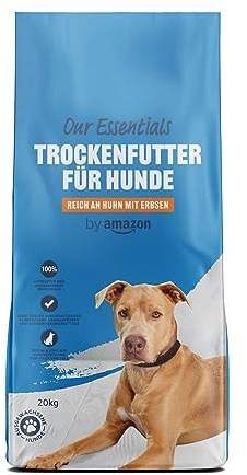 by Amazon Trockenfutter für Hunde reich an Hühnchen mit Erbsen 20kg