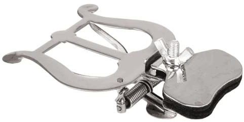 Lyre Notenhalter, verstellbarer Notenhalter, rutschfester Posaunen-Clip, Marschleier-Halter, Marschband-Notenhalter, Posaunen-Notenhalter, Musikinstrument-Zubehör,