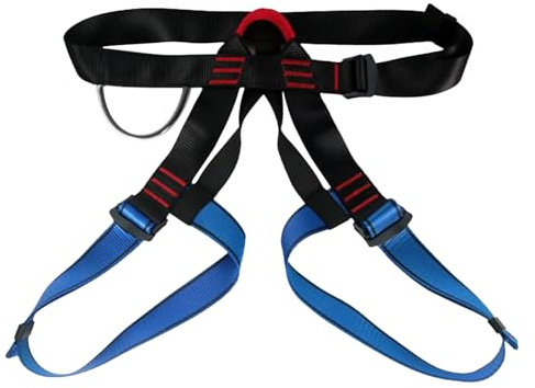 Tewzafiya Harnais D'escalade Sur Roche,Harnais De Demi Corps Pour Escalade | Équipement Renforcé Multifonctionnel Pour Sécurité, Anti-Chute, Randonnée Et Spéléologie