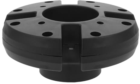 SHINEOFI Base Tubulaire pour Parasol Extérieur Support Central Pince pour Terrasse Douille de Rechange Accessoires de Fixation pour Parasol
