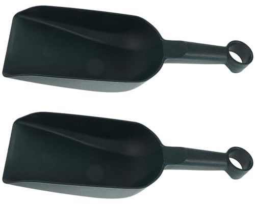 FUTUREORYY 2 Pièces Mini Pelle de Jardin Pelle Plate Ergonomique pour Creuser et Planter Outil Compact pour Bonsaï Succulentes et Nettoyage des Plates-Bandes