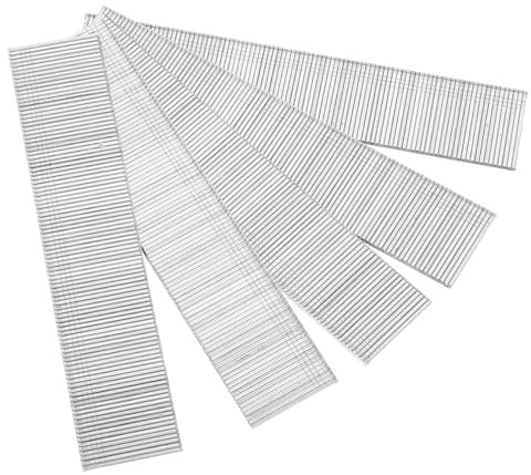 Cabilock Grapas de Acero Inoxidable 5000 Unidades para Grapadora Grapas Metálicas Pequeñas para Carpintería Muebles y Bricolaje Repuestos Resistentes para Manualidades
