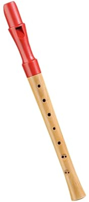 8 håls Träblockflöjt (engelsk Fingersättning) Traditionellt Instrument I Professionell Prestandaklass Blockflöjt