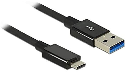 LINK R10147 Cavo USB 3.1 (Gen 2), 10 Gbps, Tipo A Maschio, Tipo C Maschio, 1 m, Nero