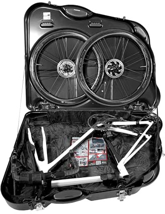 SCICON AEROTECH Evolution X TSA Hardshell Bike Travel Case - TSA Approved Bike Travel Bag