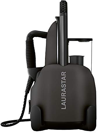 Laurastar Lift Xtra, 3-in-1 Bügelstation, die Ihre Kleidung entknittert, bügelt und reinigt, Hygienische Reinigung, Alu-3D Activsohle, Vertikales Bügeln, Abnehmbarer Wassertank Titan