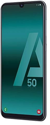 Samsung Galaxy A50 Smartphone, Display 6.4 Super AMOLED, 128 GB Espandibili, RAM 4 GB, Batteria 4000 mAh, 4G, Dual Sim, Android 9 Pie, [Versione Italiana], Black