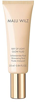 Malu Wilz Ray of Light Glow Fluid 25ml - Highlighter flüssig für Gesicht und Körper, Schafft einen sanft schimmernden Teint und ein perfekt akzentuiertes Gesicht