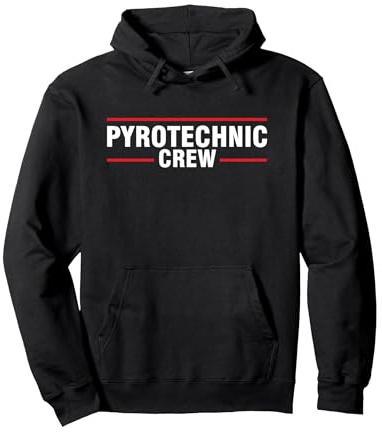 Pyrotechnic Crew Pyro Pyromaniac Feuerwerk Pyrotechniker Pullover Hoodie