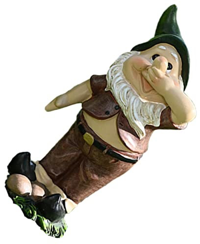 VINTORKY 1pièce Jardin Extérieur Statue De Nain Résine Décoration Amusante pour Jardin Accessoire Sécure Et Ludiques