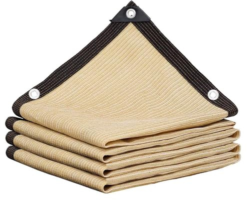Rete Ombreggiante con Occhielli Vela Ombreggiante Panno Ombreggiante Rete Antigrandine per Serra Giardino Auto,4x5m