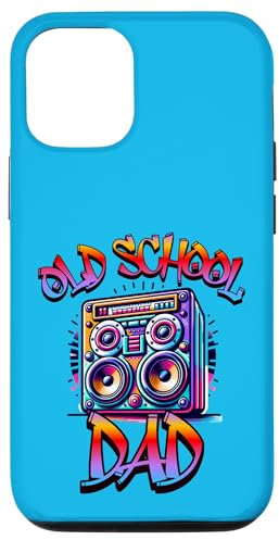Hülle für iPhone 13 Pro Vatertag Boombox Papa Retro 80er Papa 90er Nostalgie