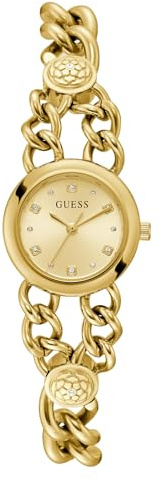 Guess Damen Analog Quarz Armbanduhr Vienna