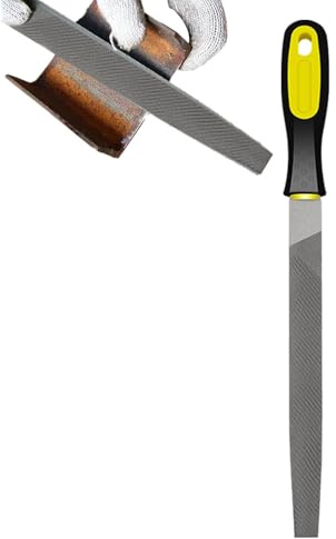 affilatrice per asce in metallo, utensili per affilatura piatta in metallo | ergonomico - Utensile manuale per mulino, 6/8/10 pollici, per garage, fabbriche, ambienti di ingegneria e