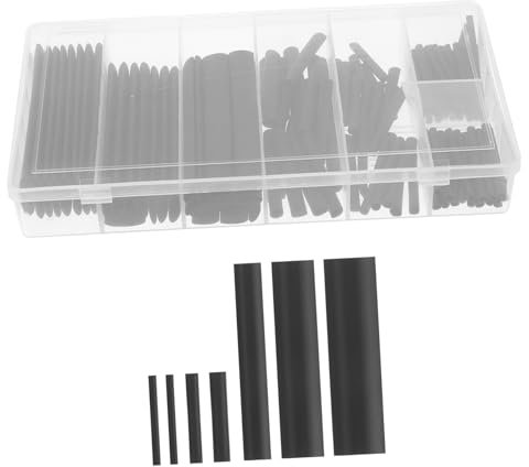 Housoutil Kit De 127 Tubes Disolation Électrique Thermorétractables Tailles Assorties pour Gaines De Câbles