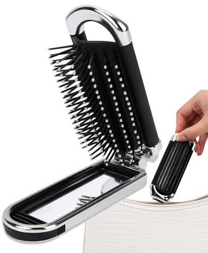 Peine Viajero Herramientas Para El Cabello, Accesorios Para Maquillaje, | Masaje para mujeres, niñas, viajes, gimnasio, bolso, bolsa, bolsillo, maleta, escuela, exterior