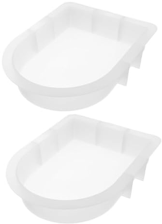 SHINEOFI 2 pièces Moule Silicone pour Résine Époxy Arc Antiadhésif Facile à Démouler pour Décoration Maison et DIY
