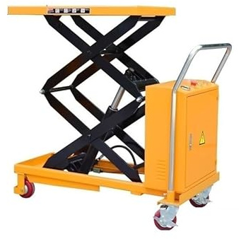 Heavy Maximum Load Capacity Of 500KG, Electric Hydraulic Lifting Platform 1.5M Mobile Small Flatbed Truck And Handling Vehicle for Lifting Loader