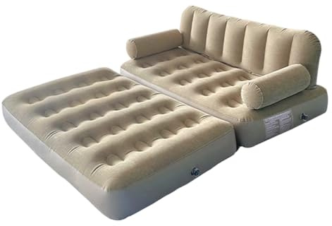Générique Canapé Gonflable - avec Pompe à Air et Fonction Lit Pliant,Canapé Gonflable pour Le Camping,pour Adultes Intérieur Extérieur Plage Voyage Randonnée Vacances Festival Jardin