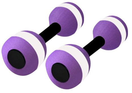 Mancuernas de agua – 2 pesas de agua de EVA de alta densidad, mancuernas aeróbic, equipo de entrenamiento, para hombres y mujeres, barra de mano para adultos, adolescentes y amigos