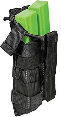 5.11 Doppio MP5 Bungee ricoprire Mag Borsa Nero