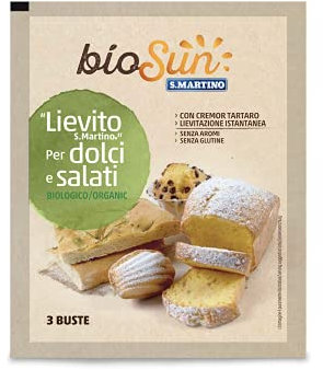 Biosun Lievito Biologico a Lievitazione Istantanea, 48g