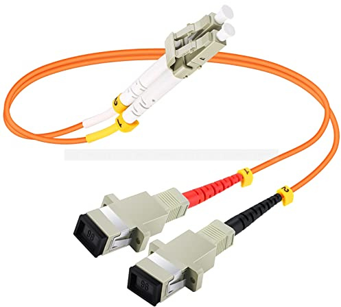 Ultra Spec Cables Adattatore Cavo Fibra Ottica LC a SC Multimodale 30,48 cm