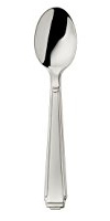 Robbe & Berking Cuillère à Moka Art Deco (plaqué Argent Massif 150 g)