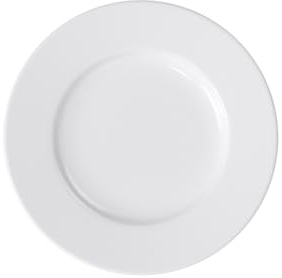 Villeroy & Boch Royal Grande assiette petit-déjeuner, 24 cm, Porcelaine Premium Bone, Blanc