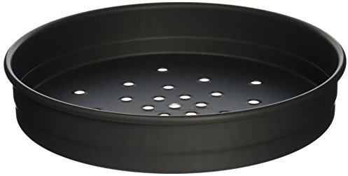 LloydPans Kitchenware Plato hondo perforado para pizza, aluminio, multicolor, 30,48 x 30,48 x 5,71 cm