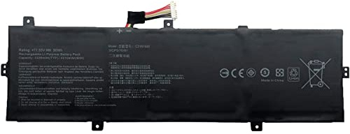 C31N1620 C31POJH Batterie d'ordinateur Portable | Remplacement pour ASUS Zenbook UX430U UX430UQ UX430UQ-GV015T U4100U U4100UQ Series (11.55V 50Wh 4335mAh)