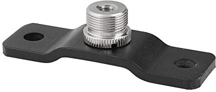 CAMVATE 5/8'' Male To 1/4'' Female Microphone Screw Adapter With Bottom Pedestal Wall/Table/Ceiling Mount