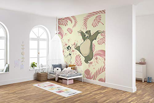 Komar Disney - Papel pintado fotográfico, Fieltro, Blau, Lila, 250 x 280 cm (Breite x Höhe), Bahnbreite 50 cm