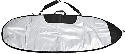 Andraw mit Reißverschluss-Surfbrett-Schutzhülle, bequem zum Tragen von Surfbrett-Taschen aus Polyester Surfbrett-Tasche für Longboard Shortboard Surfing Surfboard(6.4)