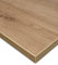 vabo Schreibtischplatte Eiche, Premium Dekor, hochwertig und belastbar, leichte Montage, ideal für Homeoffice und Kinderzimmer 140x80x2,5 cm