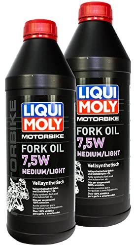 Gabelöl Gabel Öl LIQUI MOLY Motorbike 7,5W medium/light 2 X 1 Liter